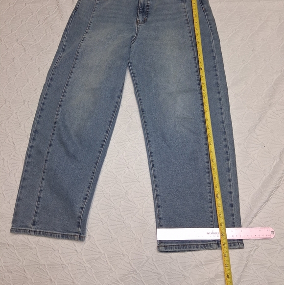 Jessica Simpson Light Blue Ankle Jeans Size 8 - Picture 6 of 16